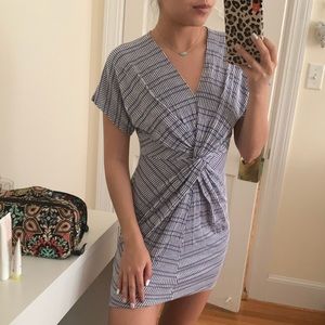 sage the label twist mini dress
